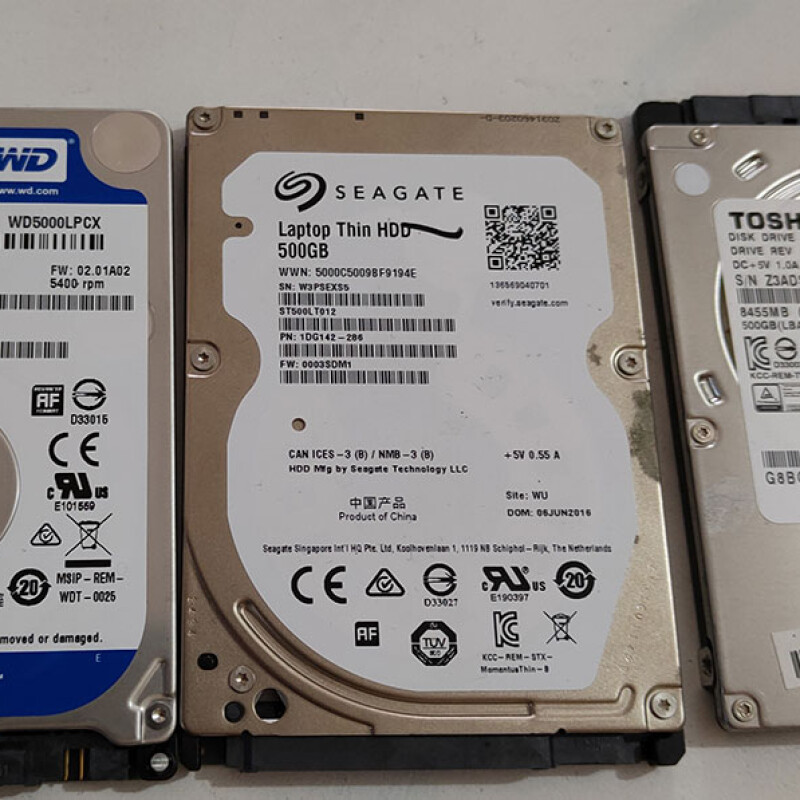 500 GB notebook Hard diski